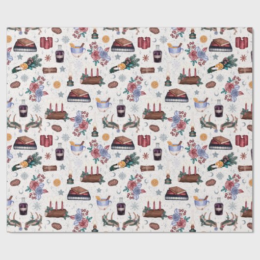 Weihnachtswrapping Paper aus Hexchy-Weihnachten Geschenkpapier (Flach)