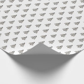 Weihnachtswrapping Paper - Baumwrapping Paper Geschenkpapier (Ecke)