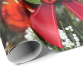 Weihnachtswrapping Paper Candle Geschenkpapier (Rolleneckpunkt)