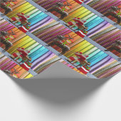 Weihnachtswrapping Paper Elf Geschenkpapier (Ecke)