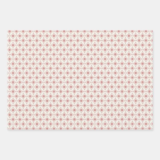 Weihnachtswrapping Paper Flat Sheet Set 3 Geschenkpapier Set (Vorderseite)