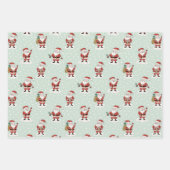 Weihnachtswrapping Paper Flat Sheet Set 3 Geschenkpapier Set (Vorderseite)