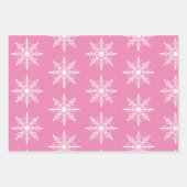 Weihnachtswrapping Paper Flat Sheet Set 3 Geschenkpapier Set (Vorderseite 3)