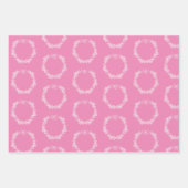 Weihnachtswrapping Paper Flat Sheet Set 3 Geschenkpapier Set (Vorderseite 2)