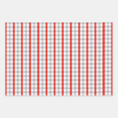 Weihnachtswrapping Paper Flat Sheet Set 3 Geschenkpapier Set (Vorderseite 2)