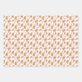 Weihnachtswrapping Paper Flat Sheet Set 3 Geschenkpapier Set (Vorderseite)