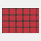 Weihnachtswrapping Paper Flat Sheet Set 3 Geschenkpapier Set (Vorderseite 2)