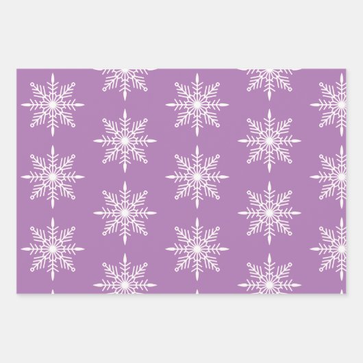 Weihnachtswrapping Paper Flat Sheet Set 3 Geschenkpapier Set (Vorderseite 3)