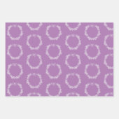 Weihnachtswrapping Paper Flat Sheet Set 3 Geschenkpapier Set (Vorderseite 2)