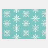 Weihnachtswrapping Paper Flat Sheet Set 3 Geschenkpapier Set (Vorderseite 3)