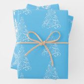 Weihnachtswrapping Paper Flat Sheet Set 3 Geschenkpapier Set (Beispiel)