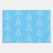 Weihnachtswrapping Paper Flat Sheet Set 3 Geschenkpapier Set (Vorderseite)