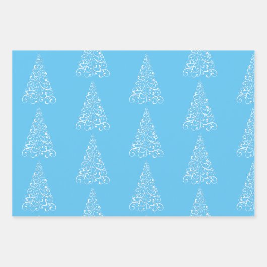 Weihnachtswrapping Paper Flat Sheet Set 3 Geschenkpapier Set (Vorderseite)