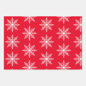 Weihnachtswrapping Paper Flat Sheet Set 3 Geschenkpapier Set (Vorderseite 3)