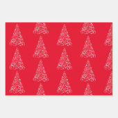 Weihnachtswrapping Paper Flat Sheet Set 3 Geschenkpapier Set (Vorderseite)
