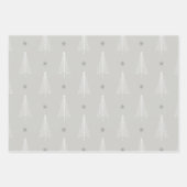 Weihnachtswrapping Paper Flat Sheet Set 3 Geschenkpapier Set (Vorderseite)