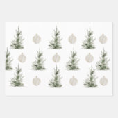 Weihnachtswrapping Paper Flat Sheet Set 3 Geschenkpapier Set (Vorderseite)