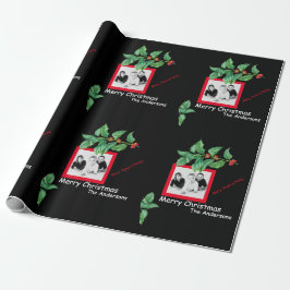 Weihnachtswrapping Paper für lustige Fotos Geschenkpapier
