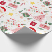 Weihnachtswrapping Paper Geschenkpapier (Ecke)