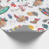 Weihnachtswrapping Paper Geschenkpapier (Ecke)