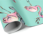 Weihnachtswrapping Paper Geschenkpapier (Rolleneckpunkt)