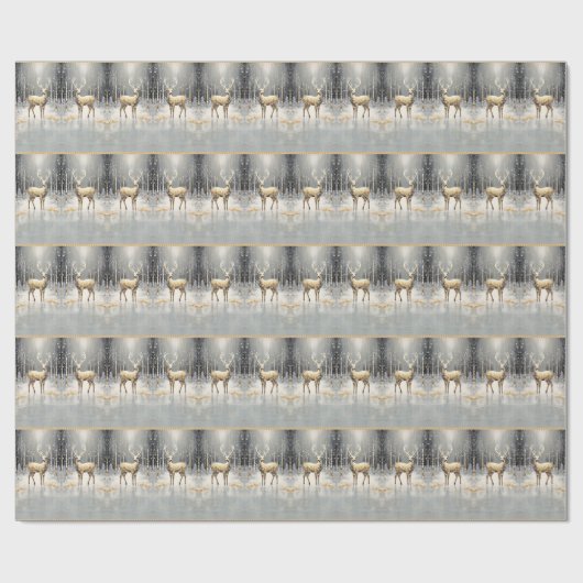 Weihnachtswrapping Paper Geschenkpapier (Flach)