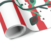 Weihnachtswrapping Paper Geschenkpapier (Rolleneckpunkt)