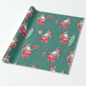 Weihnachtswrapping Paper Geschenkpapier (Ungerollt)
