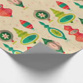 Weihnachtswrapping Paper Geschenkpapier (Ecke)