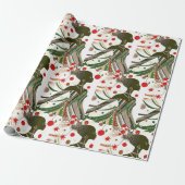 Weihnachtswrapping Paper Geschenkpapier (Ungerollt)