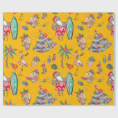 Weihnachtswrapping Paper Geschenkpapier (Flach)