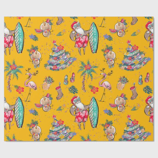 Weihnachtswrapping Paper Geschenkpapier (Flach)