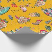 Weihnachtswrapping Paper Geschenkpapier (Ecke)