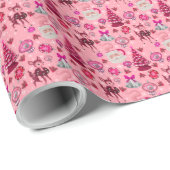 Weihnachtswrapping Paper Geschenkpapier (Rolleneckpunkt)