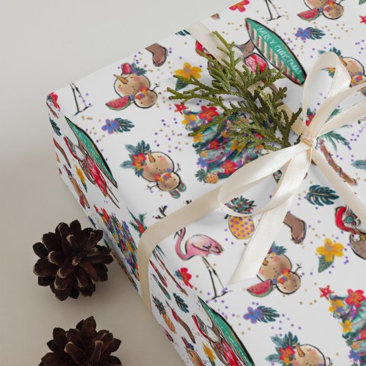 Weihnachtswrapping Paper Geschenkpapier