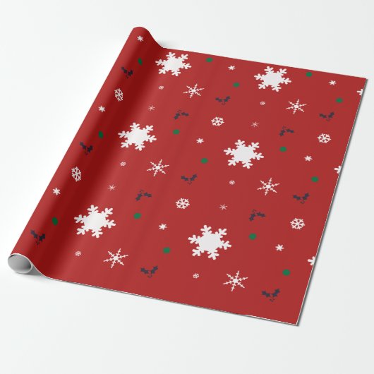 Weihnachtswrapping Paper Geschenkpapier (Ungerollt)