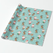 Weihnachtswrapping Paper Geschenkpapier (Ungerollt)