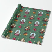 Weihnachtswrapping Paper Geschenkpapier (Ungerollt)