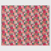 Weihnachtswrapping Paper Geschenkpapier (Flach)