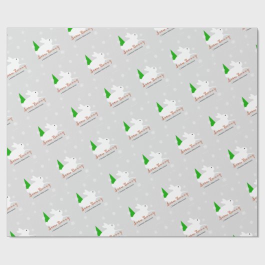Weihnachtswrapping Paper Geschenkpapier (Flach)