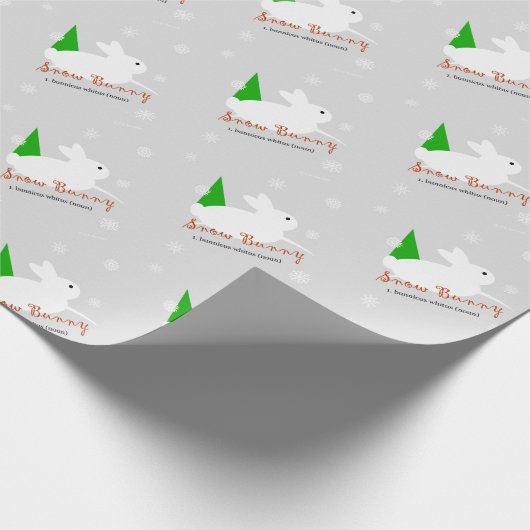 Weihnachtswrapping Paper Geschenkpapier (Ecke)
