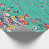 Weihnachtswrapping Paper Geschenkpapier (Ecke)