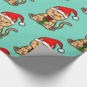 Weihnachtswrapping Paper Geschenkpapier (Ecke)