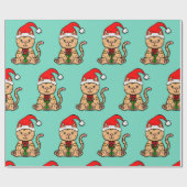 Weihnachtswrapping Paper Geschenkpapier (Flach)