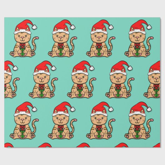 Weihnachtswrapping Paper Geschenkpapier (Flach)