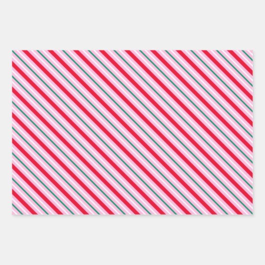 Weihnachtswrapping Paper Geschenkpapier Set (Vorderseite 2)