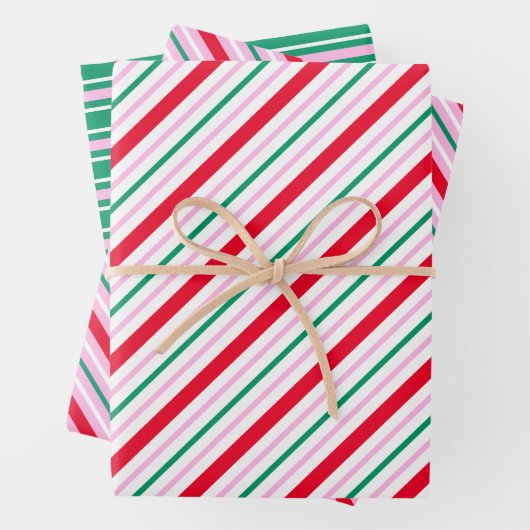 Weihnachtswrapping Paper Geschenkpapier Set (Beispiel)