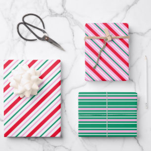 Weihnachtswrapping Paper Geschenkpapier Set