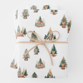 Weihnachtswrapping Paper Geschenkpapier Set (Beispiel)