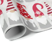 Weihnachtswrapping Paper - In einer Reihe glitzern Geschenkpapier (Rolleneckpunkt)